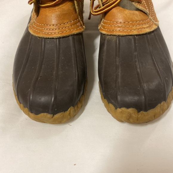 LL Bean Duck Boots short sz M7 - Picture 4 of 9